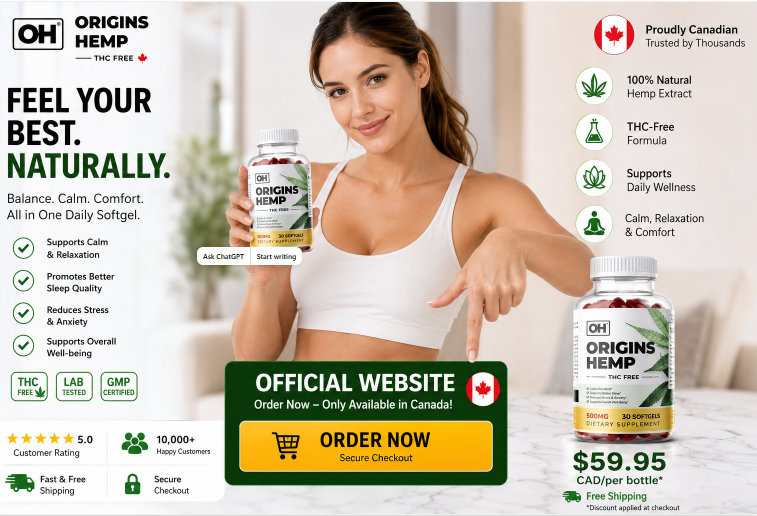 Origins Hemp Gummies Canada official website order page